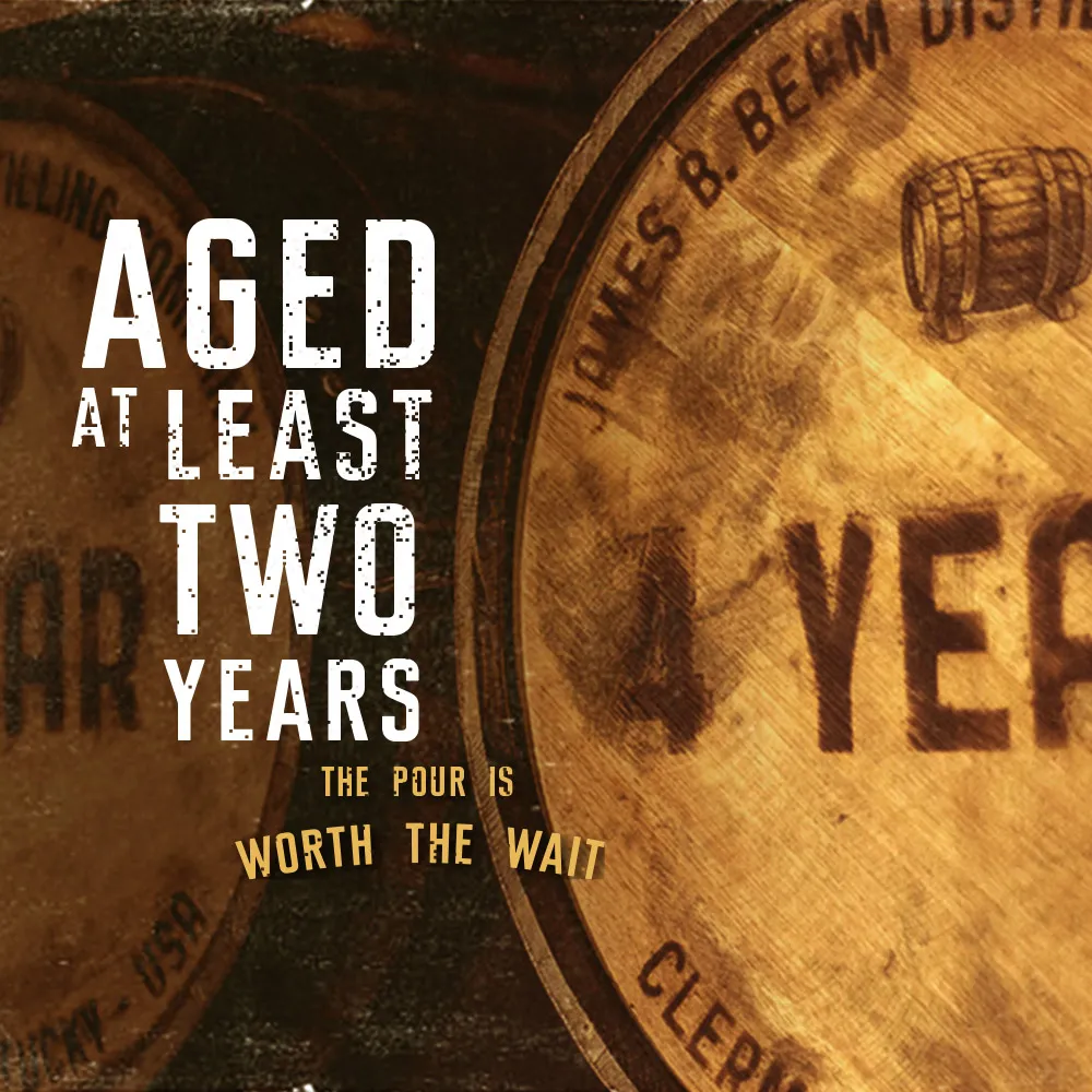 Old barrels Jim Beam